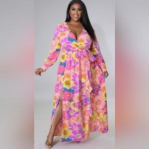 Good Time USA Hazel Maxi Dress. Sz 1x.